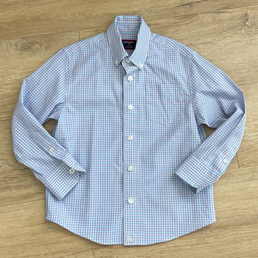 UNTUCKit Boys Button Down 4/5T